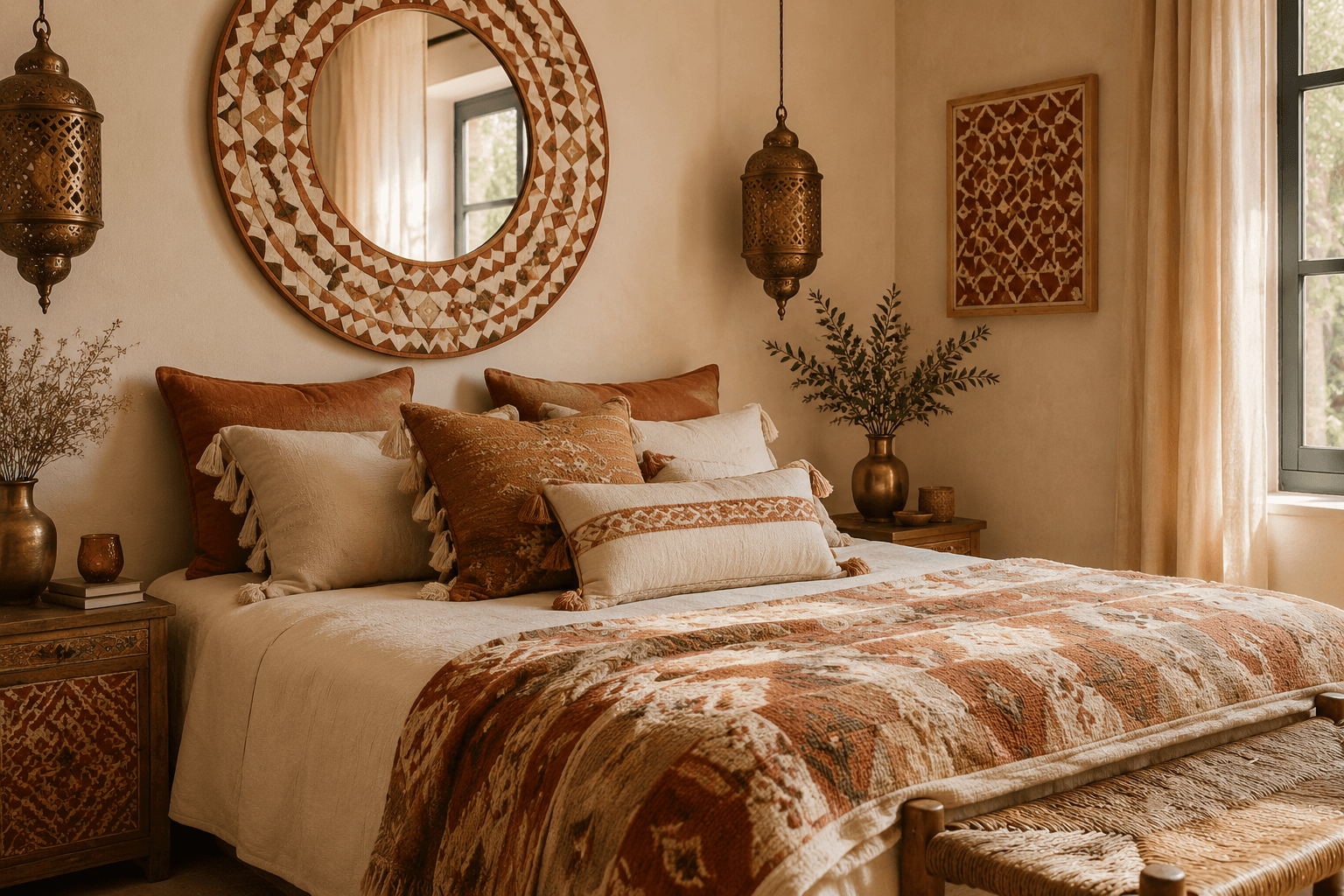 The Layered Bedroom: Texture Over Colour